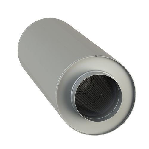 Silenciador para ventilação em chapa - RS - SCHAKO KG - em lã mineral