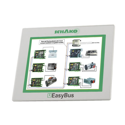 Instalação inmótica para ambiente interno - EASYBUS - SCHAKO KG - para sistema de controle de edifícios inteligentes / para ar condicionado / economizadora de energia