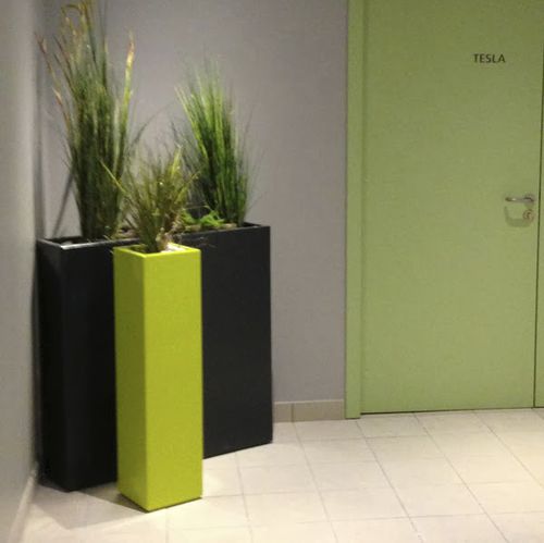 Floreira em fibrocimento - IRF60H100 - ATELIER SO GREEN - retangular / quadrada / em altura