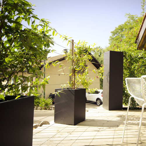 Floreira em fibrocimento - IMAGE'IN ICM / ICH - ATELIER SO GREEN - retangular / quadrada / sob medida