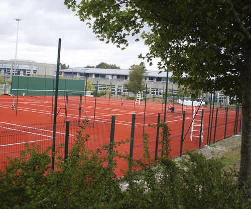 Grama sintética - G15 - GROUPE SAE - TENNIS D'AQUITAINE - em rolo / para campo ou quadra esportiva