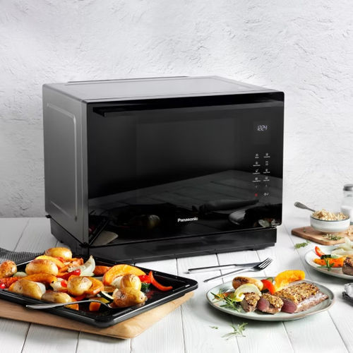 Forno a vapor elétrico - NN-CS89LBBPQ - PANASONIC Home Appliances - combinado / de convecção / de micro-ondas