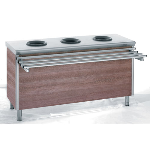 Lixeira higiênica - 507540 - Tournus - de coleta seletiva / de piso / em aço inoxidável