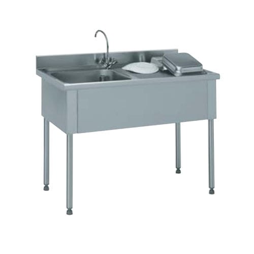 Armário de pia em aço inoxidável - 816 670 - Tournus - com pés / para cozinha profissional / da linha comercial