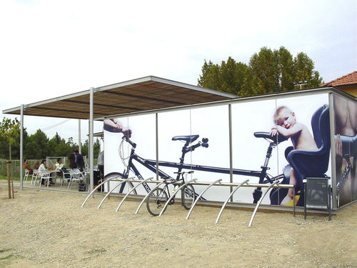 Banheiro público modelo quiosque - HABANA 40 - URBADIS Microarquitectura - de alimentação / metálico