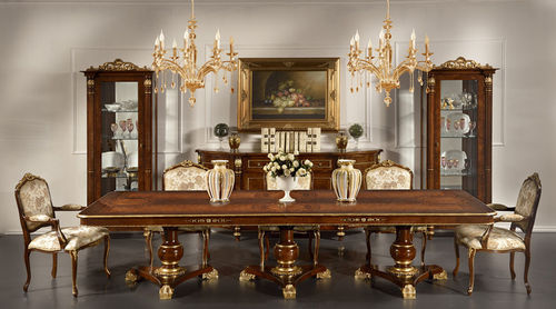 Mesa de jantar de estilo - LUXURY' - GUERRA VANNI - em madeira / retangular / da linha residencial