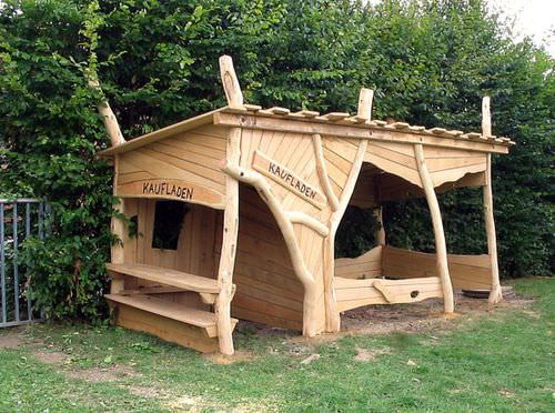 Casa de brincar para ambiente externo - LE SUPERETTE C11-1 - Pro Urba - Aqua Pro Urba