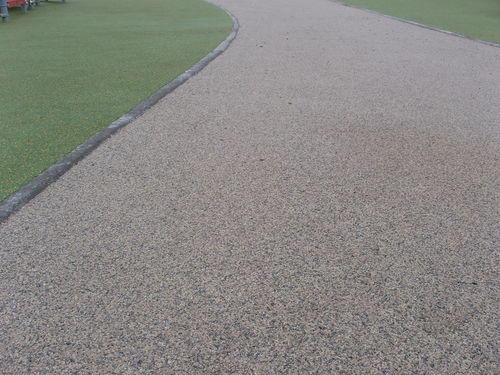 Revestimento de piso de resina - TERRAWAY - Pro Urba - Aqua Pro Urba - para o setor terciário / texturizado / efeito pedra