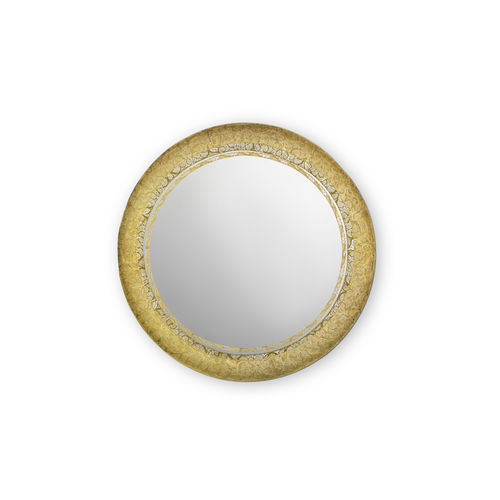 Espelho de parede - RING FILIGREE - BOCA DO LOBO - contemporâneo / redondo / em latão