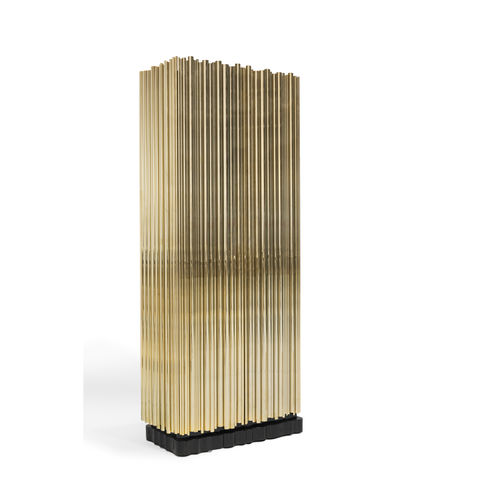 Buffet aparador alto - SYMPHONY  - BOCA DO LOBO - de design original / em madeira folheada a ouro / em palissandro