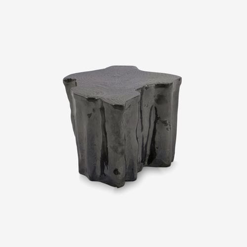 Mesa lateral contemporânea - EDEN CERAMIC BLACK - BOCA DO LOBO - em cerâmica / com base em cerâmica / sob medida