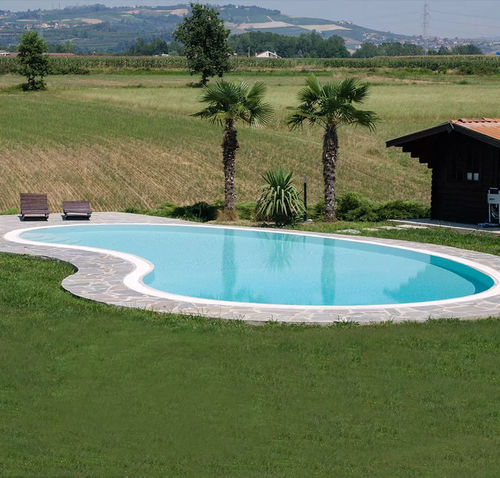 Piscina sob medida - Rubino - Piscine Acquaform - com borda / para ambiente externo / enterrada