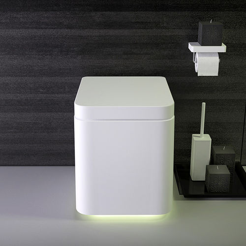 Vaso sanitário de piso - SHINE - KNIEF & CO. GmbH - em cerâmica / moderno