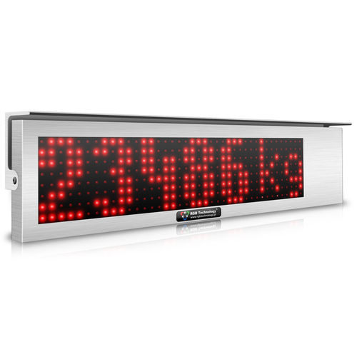 Painel informativo de parede - WA-2-PROFESSIONAL INOX - RGB Technology s.c. - para ambiente externo / de 1 linha / de LED