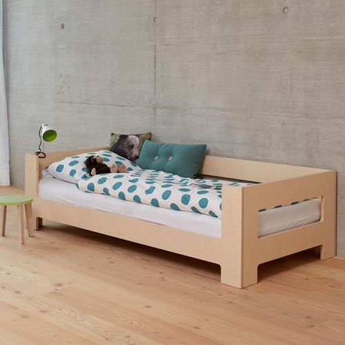 Cama de solteiro - NO1  - blueroom - contemporânea / infantil (unissexo) / em madeira