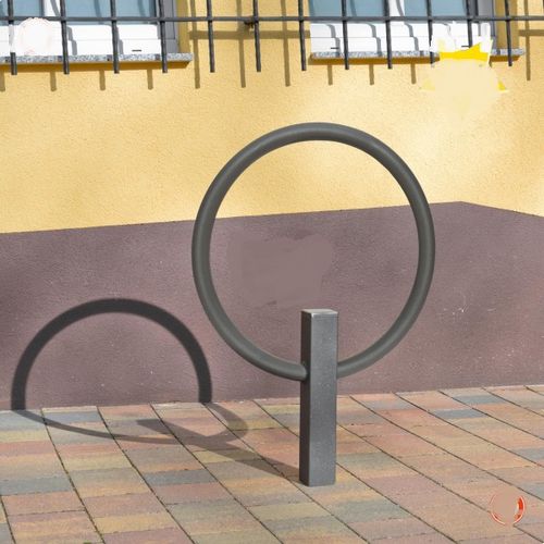 Paraciclo de piso - RING - NORCOR MOB.URBAIN - para espaço público / em aço termolacado / da linha comercial