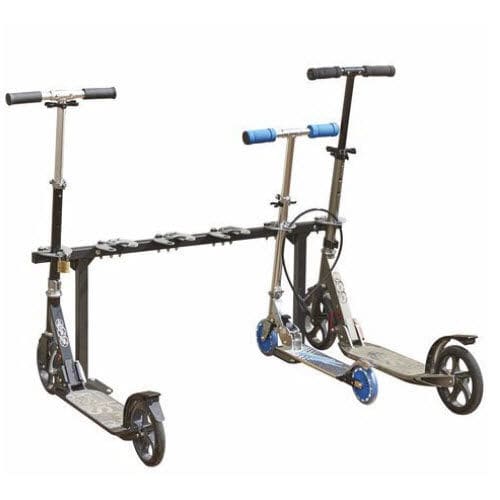 Suporte para patinetes de parede - SCOOTRACK - NORCOR MOB.URBAIN - com sistema de segurança / para espaço público / em aço termolacado
