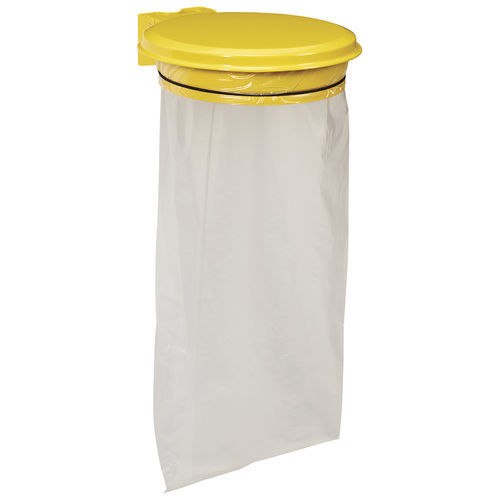 Suporte de saco de lixo público - VIGI-PREMIUM - NORCOR MOB.URBAIN - de parede / em aço pintado / antivandalismo