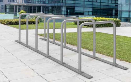 Bicicletário de piso - TOASTER - NORCOR MOB.URBAIN - horizontal / para espaço público / em aço galvanizado
