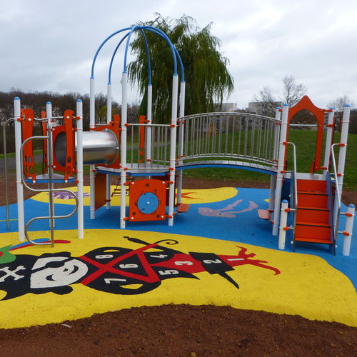 Estrutura lúdica para parque infantil - ATOLL : MAGELLAN - Transalp - para coletividade / em aço inoxidável / em corda