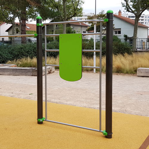 Espaldar para parque infantil - 17 PS - Transalp - em aço / para ambiente externo