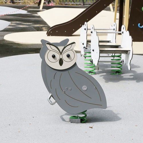Gangorra de mola em HPL - LE HIBOU  - Transalp - animal / monolugar