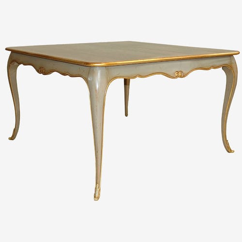 Mesa estilo Regência - BOHEME  - MOISSONNIER - em faia / em madeira laqueada / com base em faia