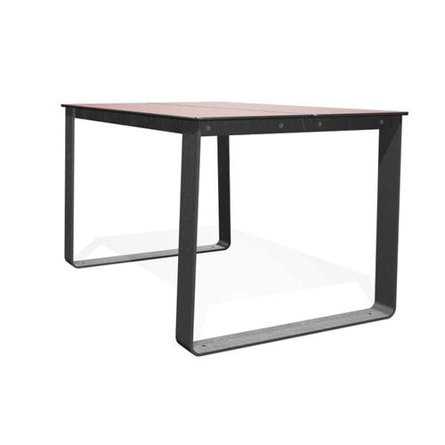 Mesa contemporânea - BIBI - miramondo - em aço galvanizado / em aço revestido a pó / em HPL