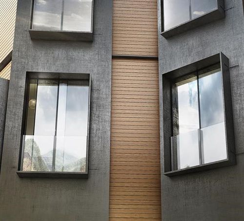 Guarda-corpo em alumínio - SMARTIA M8250 - ALUMIL - com painéis de vidro / para ambiente externo / para janela