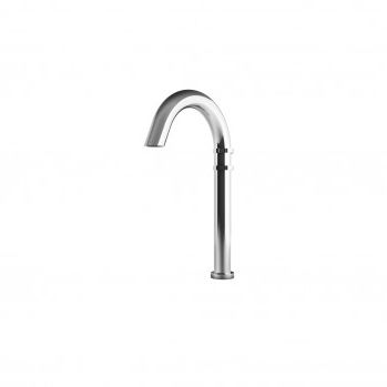 Misturador monocomando para lavatório - AT019 - Ama Luxury Shower - de bancada / em aço inoxidável / para ambiente interno