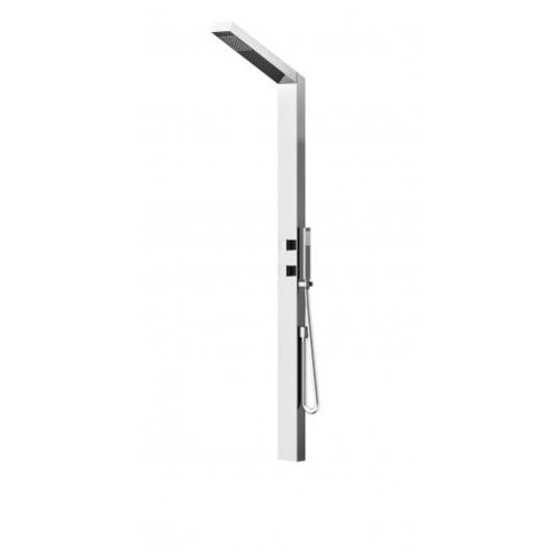 Coluna de banho em aço inoxidável - SA5600L - Ama Luxury Shower - brilhante / de parede / contemporânea