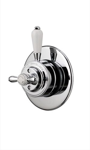 Conjunto de chuveiro de parede - AQUATIQUE THERMO CHROME - aqualisa - clássico / termostático / com cabeça regulável