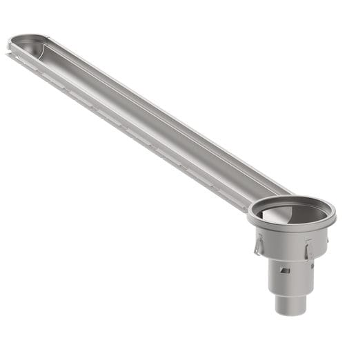 Ralo linear de chuveiro em aço inoxidável - 676CC010-00CF - blucher france
