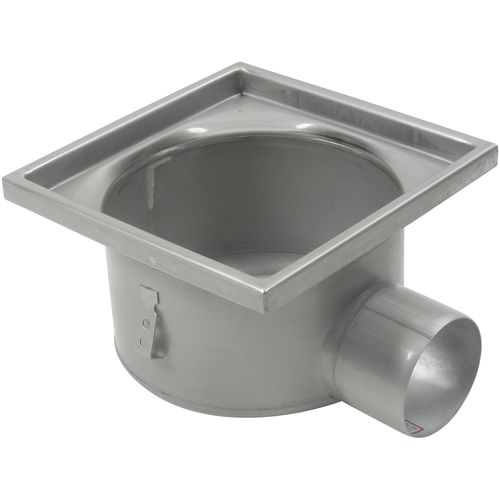 Caixa sifonada em aço inoxidável - 726.403.110 - blucher france - para aplicações industriais / quadrada