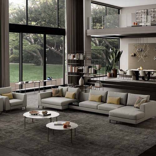 Sofá modular - CARLO ALBERTO - Mazzoli Design - de canto / design / para sala