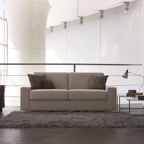 Sofá-cama - FLASH - Mazzoli Design - contemporâneo / em tecido / em couro