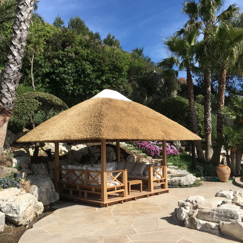 Gazebo em teca - OASIS - HONEYMOON - em lariço / em epícea / em cedro vermelho