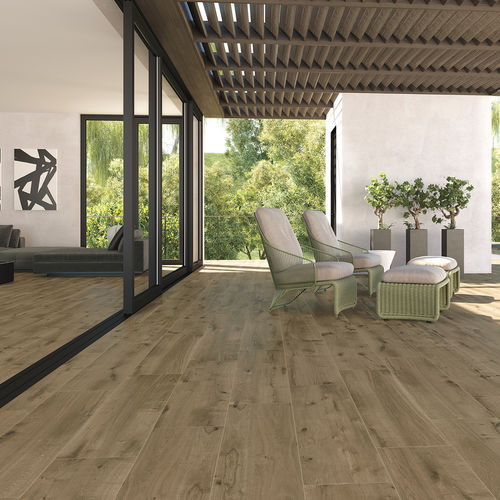 Placas de revestimento em grés porcelanato - CANELA - Cerámica Mayor - polida / para ambiente interno / para ambiente externo