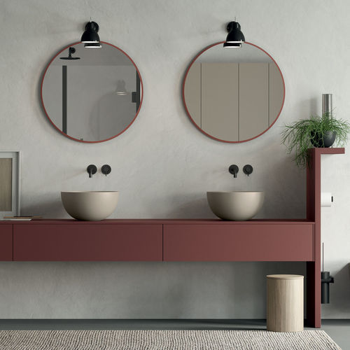 Arandela contemporânea - Arm mini - Rexa Design - para ambiente interno / metálica / em vidro