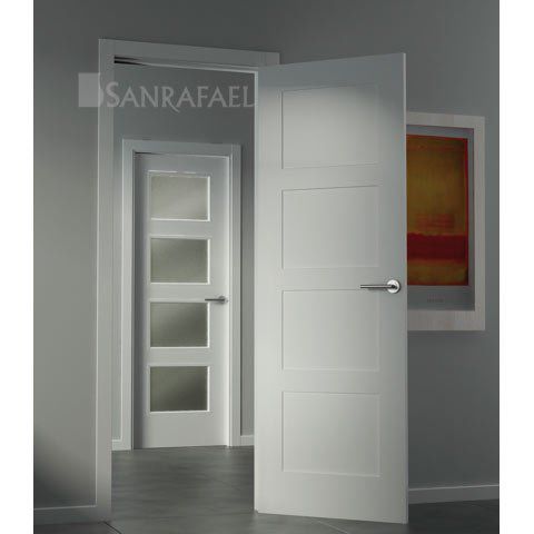 Porta interna - LIFESTYLE : 9400R VA4 - Puertas Sanrafael - em madeira / de abrir / sem vidros