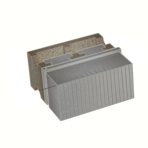 Bloco de cofragem em poliestireno - B-HI50/12+34	 - FIXOLITE - para parede / para piso / isolante