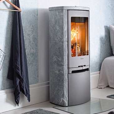 Salamandra a lenha - 720T - Contura - 0–5 kW / 9 kW / contemporânea