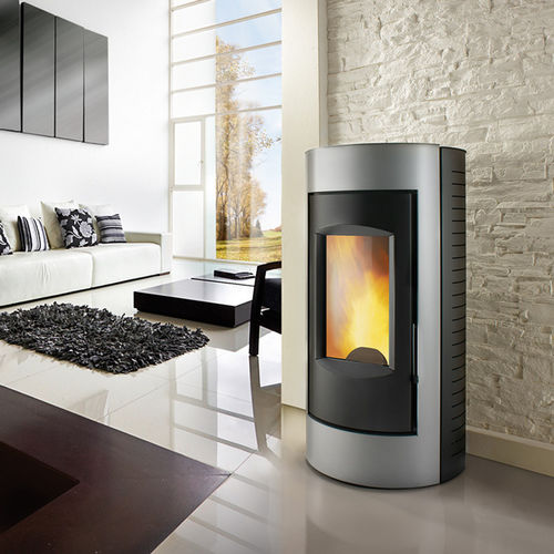 Salamandra a pellets - RING - Caminetti Montegrappa - 0–5 kW / 9 kW / contemporânea