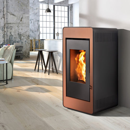 Salamandra a lenha - FILO XW - Caminetti Montegrappa - a pellets / 0–5 kW / 12 kW