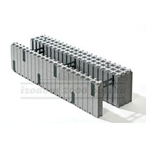 Bloco de cofragem em poliestireno expandido PSE - MCFU 1/35 - izodom 2000 polska - em Néopor® / para parede / isolante