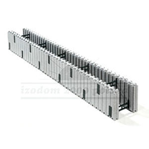 Bloco de cofragem em poliestireno expandido PSE - MCFU 2/25 - izodom 2000 polska - em Néopor® / para parede / isolante