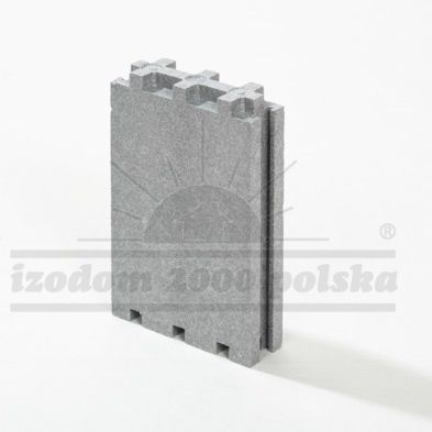 Bloco de cofragem em poliestireno - OC - izodom 2000 polska - em Néopor® / para parede externa ou interna / para porta