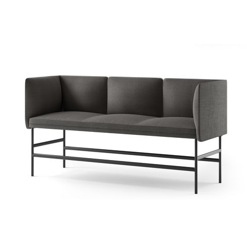 Sofá modular - SENSO - COUNTER HEIGHT - FORAFORM AS - contemporâneo / em tecido / com tomada elétrica