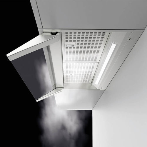 Coifa de embutir - SILENZIO &ndash; PLASMA - Galvamet - de exaustão / cinza