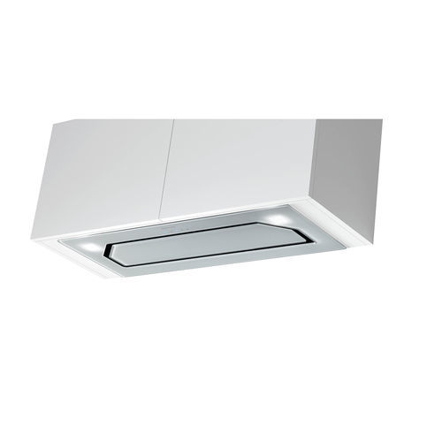 Coifa de parede - BREEZE - Galvamet - de exaustão / silenciosa / com iluminação embutida